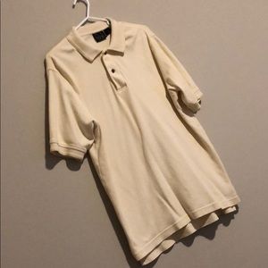 Jos. A Bank Cream Polo
